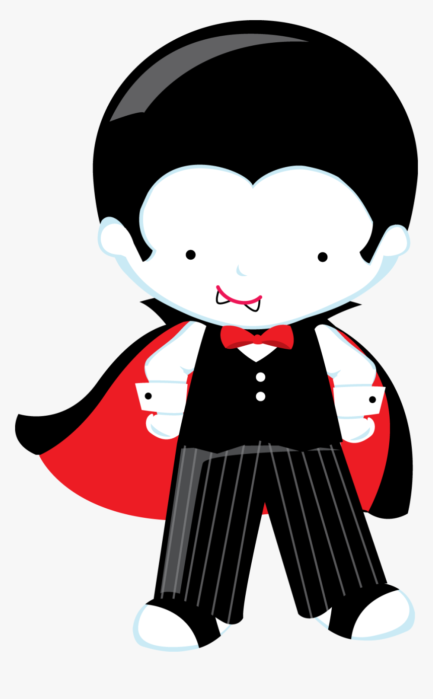 Zwd Witch Dracula Png - Halloween Cute Clipart, Transparent Png