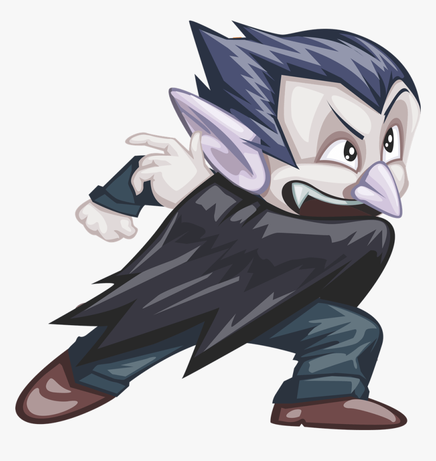 Transparent Dracula Png - Transparent Png Dracula Clipart Halloween, Png Download