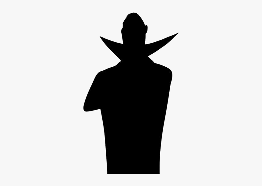 Halloween Dracula Png Transparent Images - Silhouette, Png Download