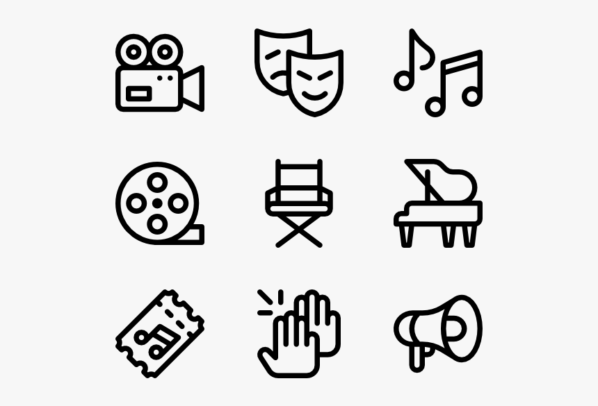 Scenic Arts - Law Icons, HD Png Download