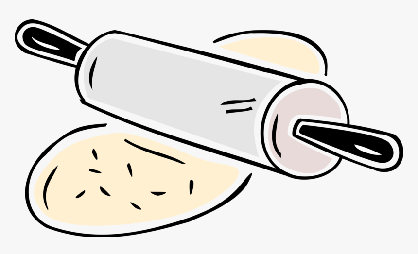 Transparent Rolling Pin Png - Dough Vector Png, Png Download