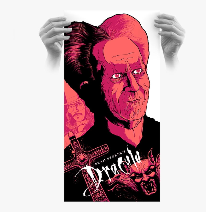 Dracula Black Light Ap Screen Print - Poster, HD Png Download