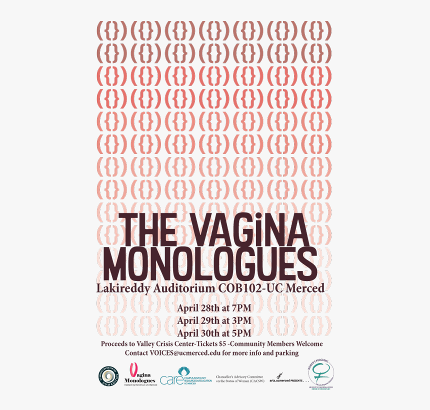 The Vagina Monologues, Cob102, April 28, 29, - Poster, HD Png Download
