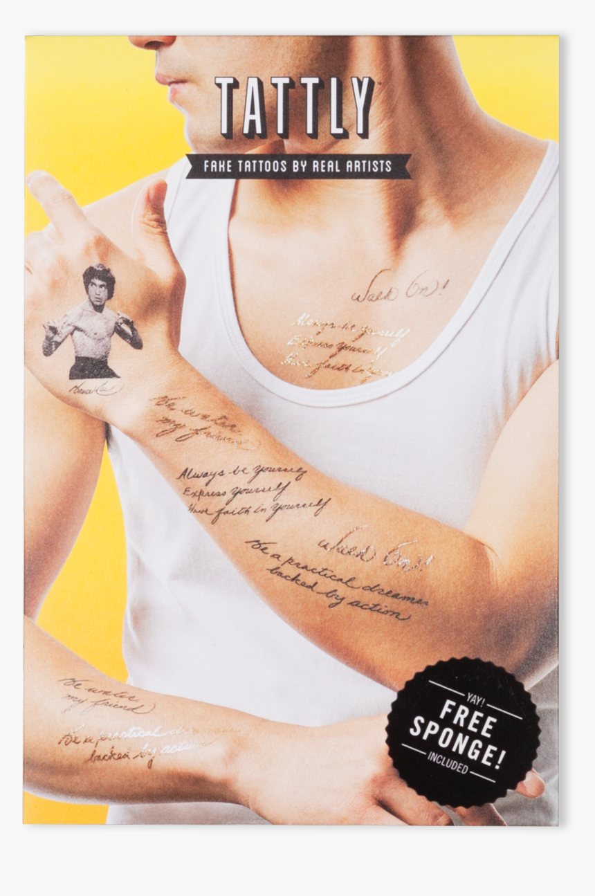 Tattly Bruce Lee, HD Png Download