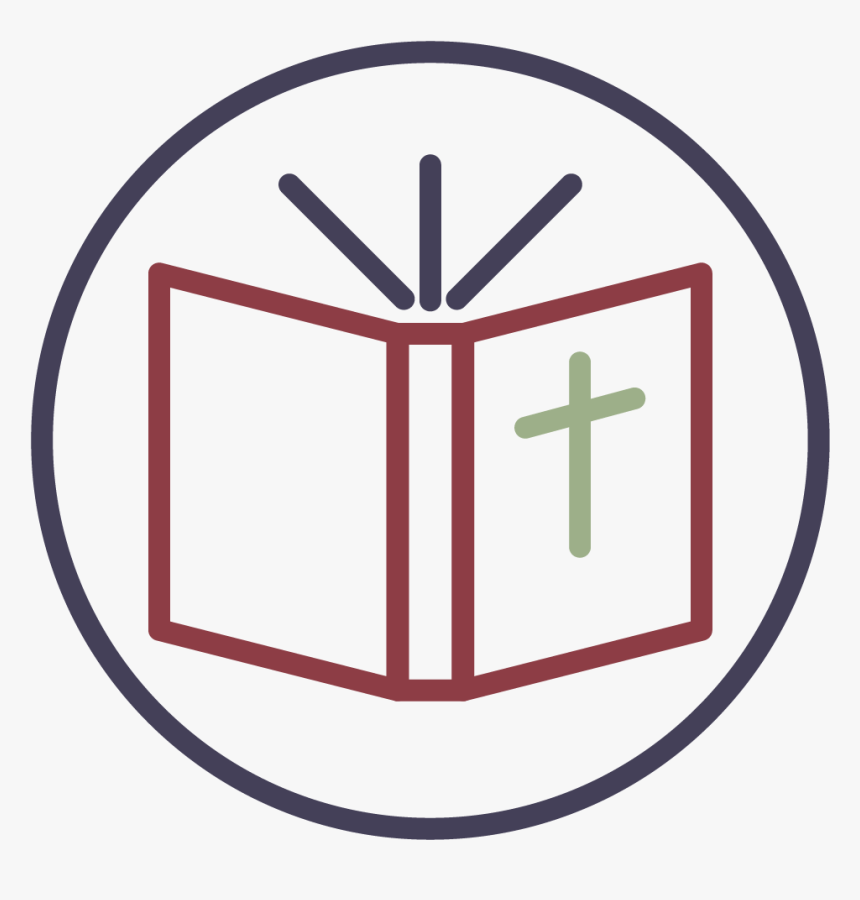 We Believe Icon Clipart , Png Download - Transparent Background Bible And Cross Clipart, Png Download