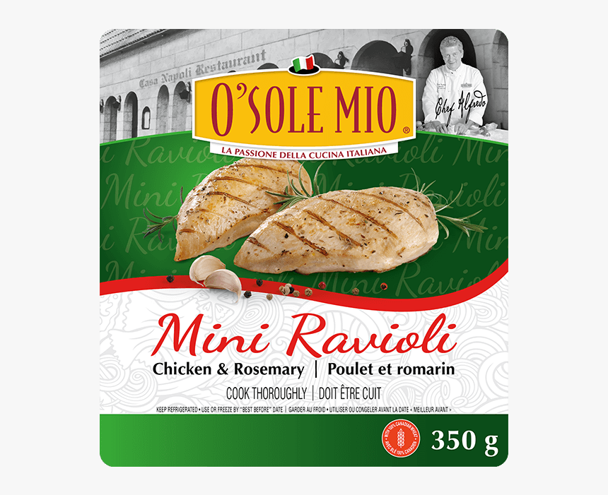 Mini Ravioli Poulet Et Romarin - Tortellini Boeuf Braisé, HD Png Download