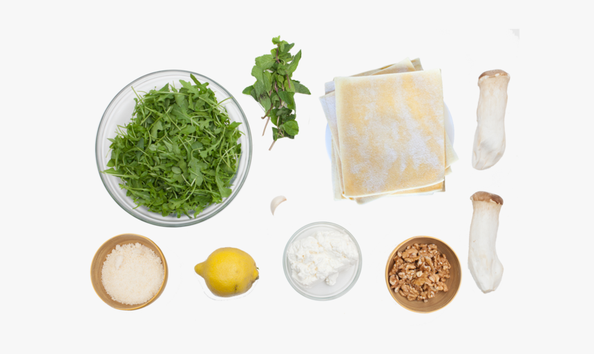 Free Form Ricotta Ravioli With Trumpet Mushrooms & - Seed, HD Png Download