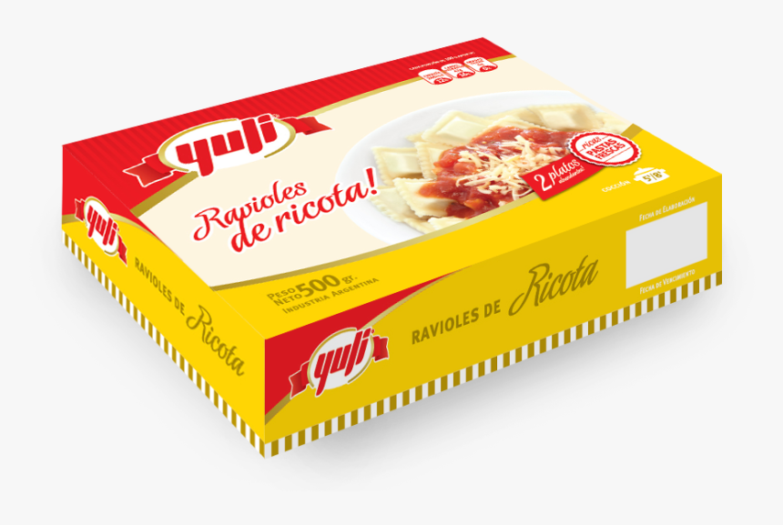 Ravioles En Caja De Ricota, HD Png Download