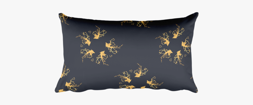 Golden Wreath Pillow - Cushion, HD Png Download