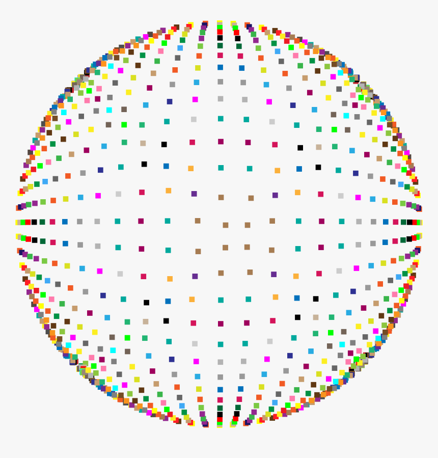 360 Confetti Clip Arts - Circulo De Confetes Png, Transparent Png