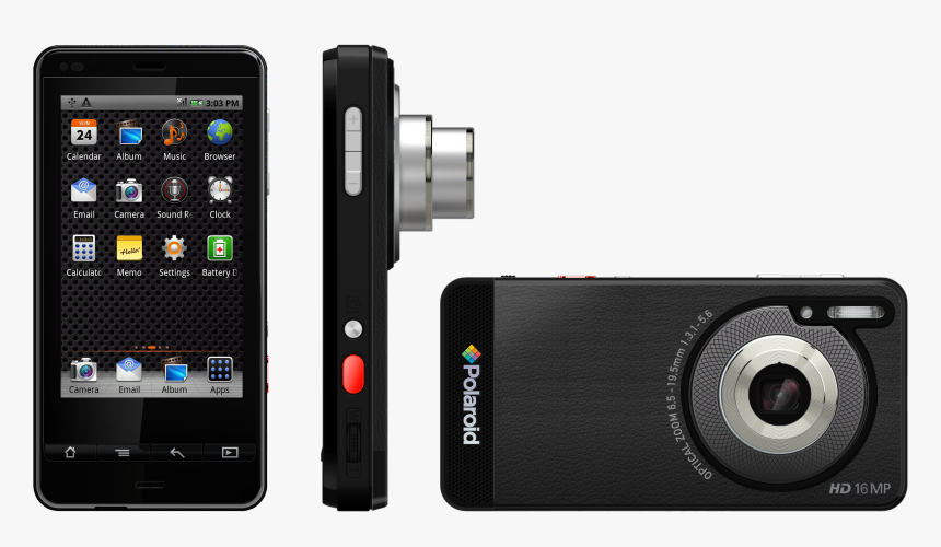 Polaroid S Sc1630 Smart Camera Is Powered By Android - Latest Android Mobile Phone, HD Png Download