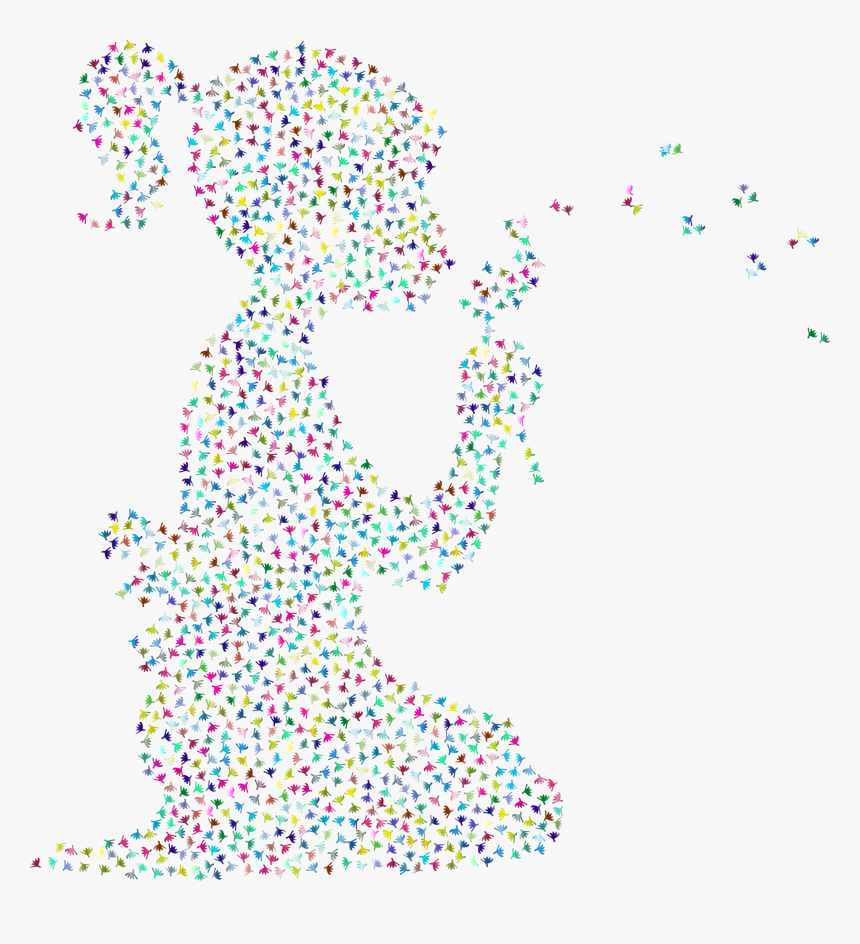 Confetti,party Supply,line - Transparent Background Free Vector Dandelion Clipart, HD Png Download