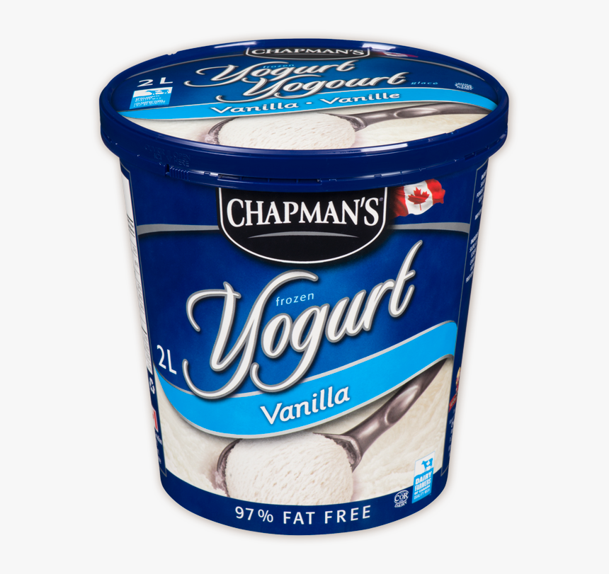 Chapman S Vanilla Frozen Yogurt - Chapman's Frozen Yogurt, HD Png Download