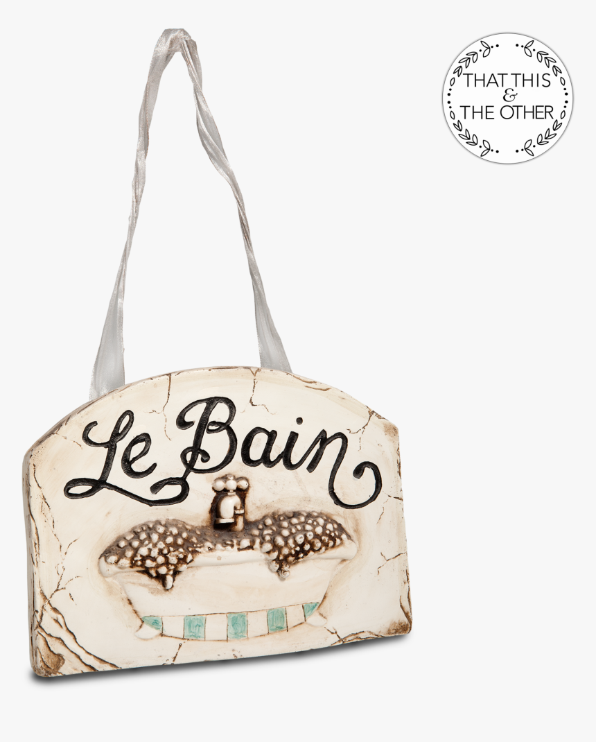 Clip Art Home Bathroom Sign - Shoulder Bag, HD Png Download