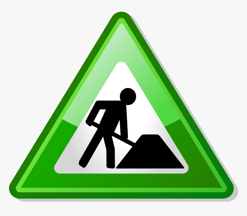 Transparent Important Icon Png - Under Construction Green Png, Png Download
