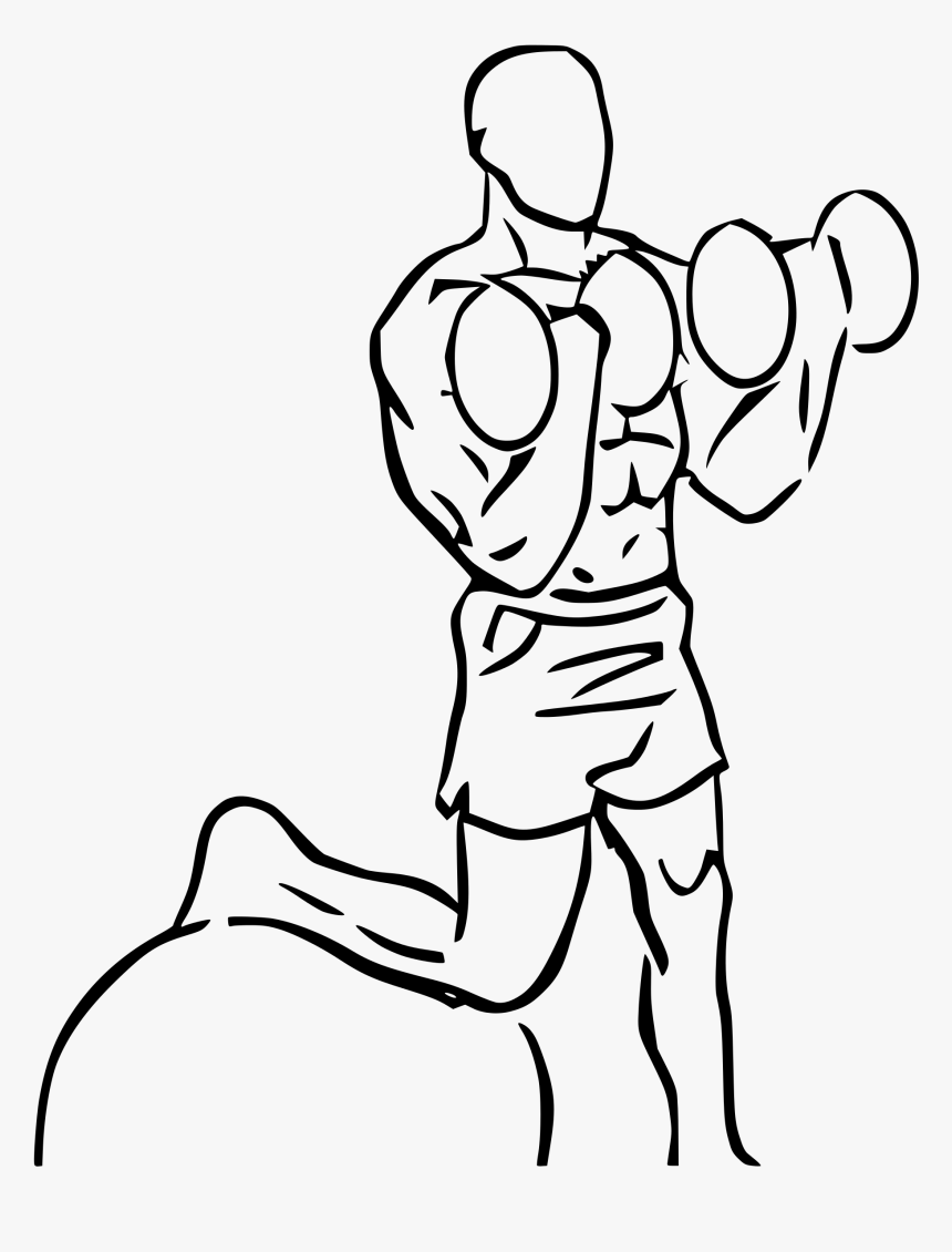 Cowgirl Vector Barrel Racing - Bicep Curl Clipart, HD Png Download