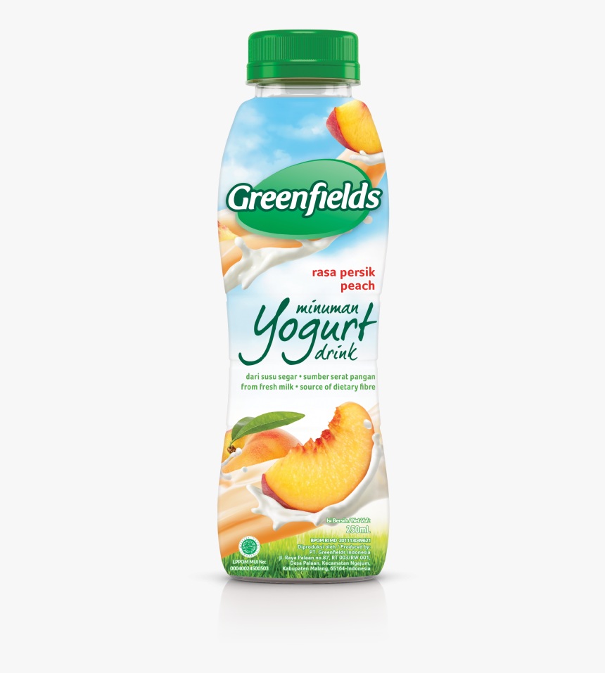 Greenfields Rtd Yoghurt Visual Peach - Greenfields Milk, HD Png Download