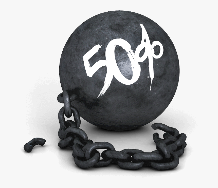 Ball And Chain Png, Transparent Png