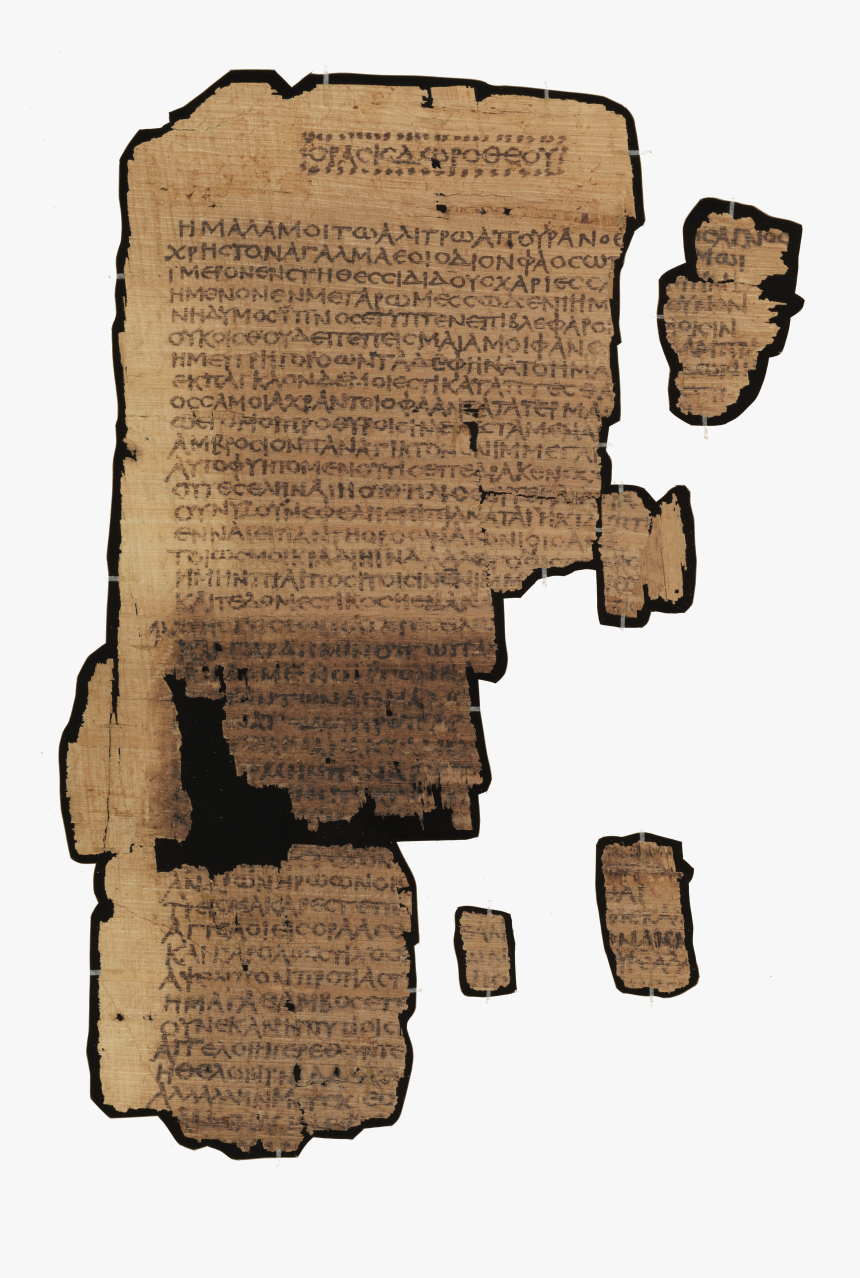 Papyrus Bodmer Xxix, HD Png Download
