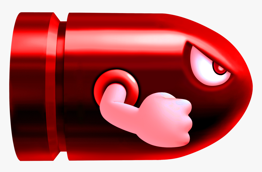 Dry Bones Kart Wii - Mario Bullet Png, Transparent Png