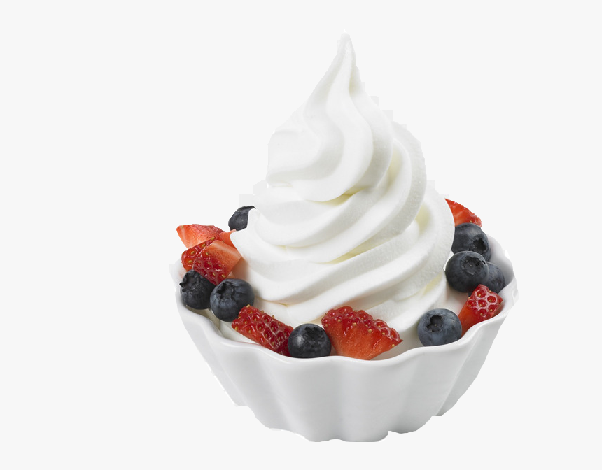 Yogurt Dish Png Pics Copy - Frozen Yogurt, Transparent Png