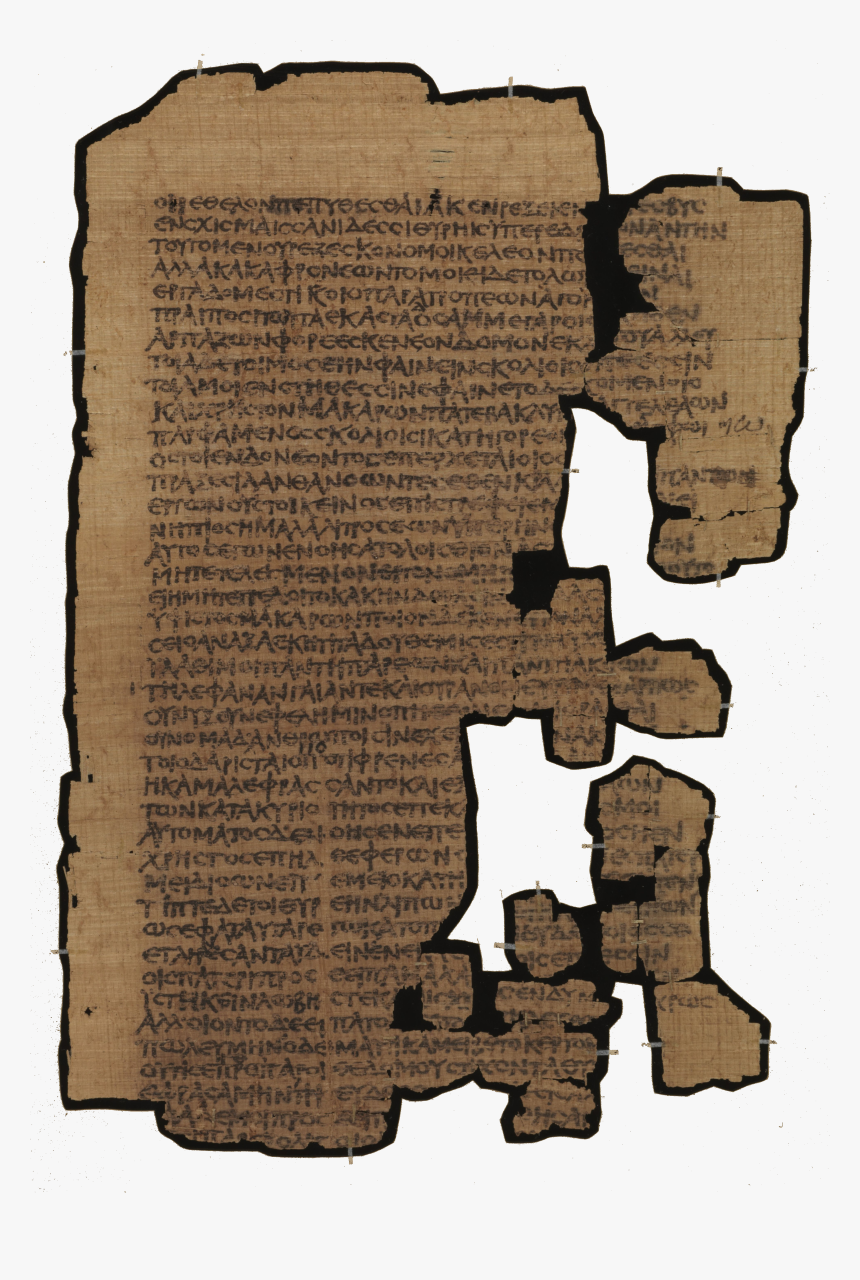 Papyrus Bodmer Xix, HD Png Download