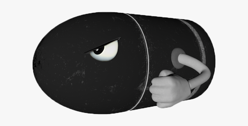 Bulletbill - Illustration, HD Png Download