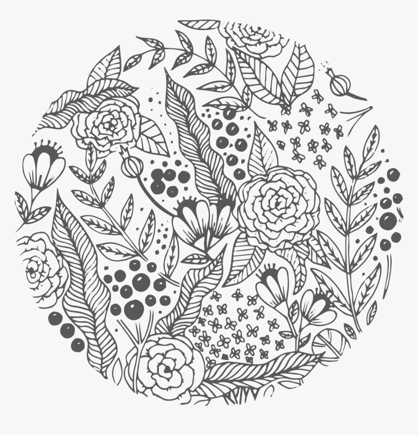 Flower Circle, HD Png Download