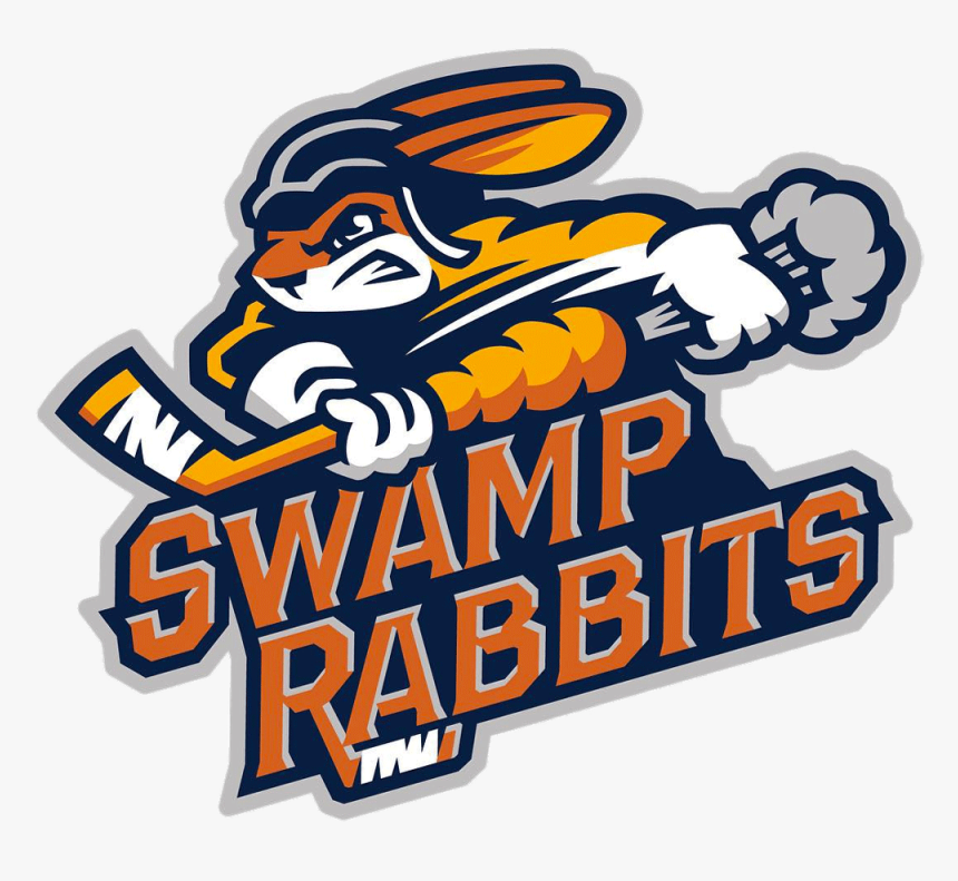 Swamp Rabbit Hockey Clipart , Png Download - Greenville Swamp Rabbits Logo, Transparent Png