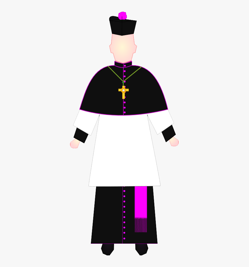 Choir Dress - Obispo Vestimenta, HD Png Download