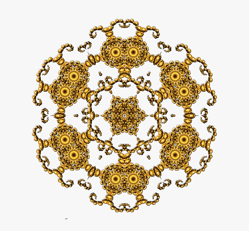 Fractal, Tile, Construction, Design, Fantasy, Ornament - Fractal, HD Png Download