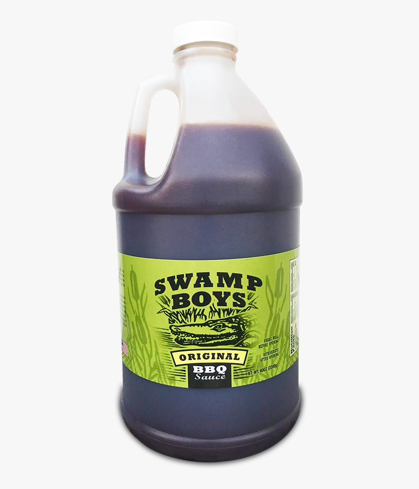 Swamp Boys Original Bbq Sauce 1/2 Gallon - Bottle, HD Png Download