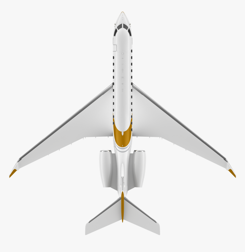 Global 8000 Top View - Global Express Top View, HD Png Download