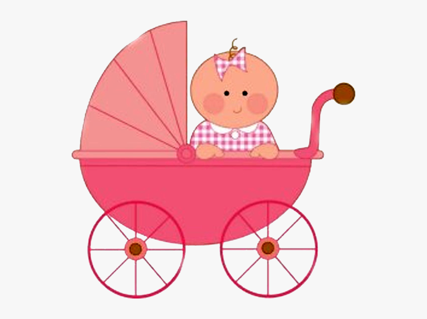 Beb No Quero Imagem - Baby Girl In Stroller, HD Png Download