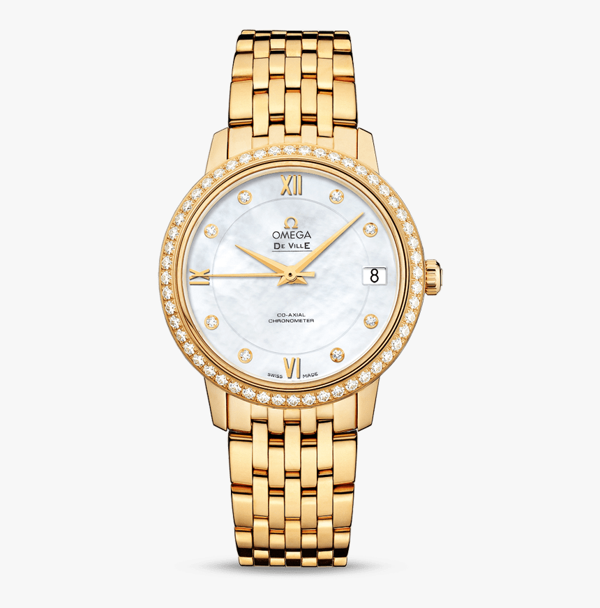 Omega Deville Prestige Gold, HD Png Download