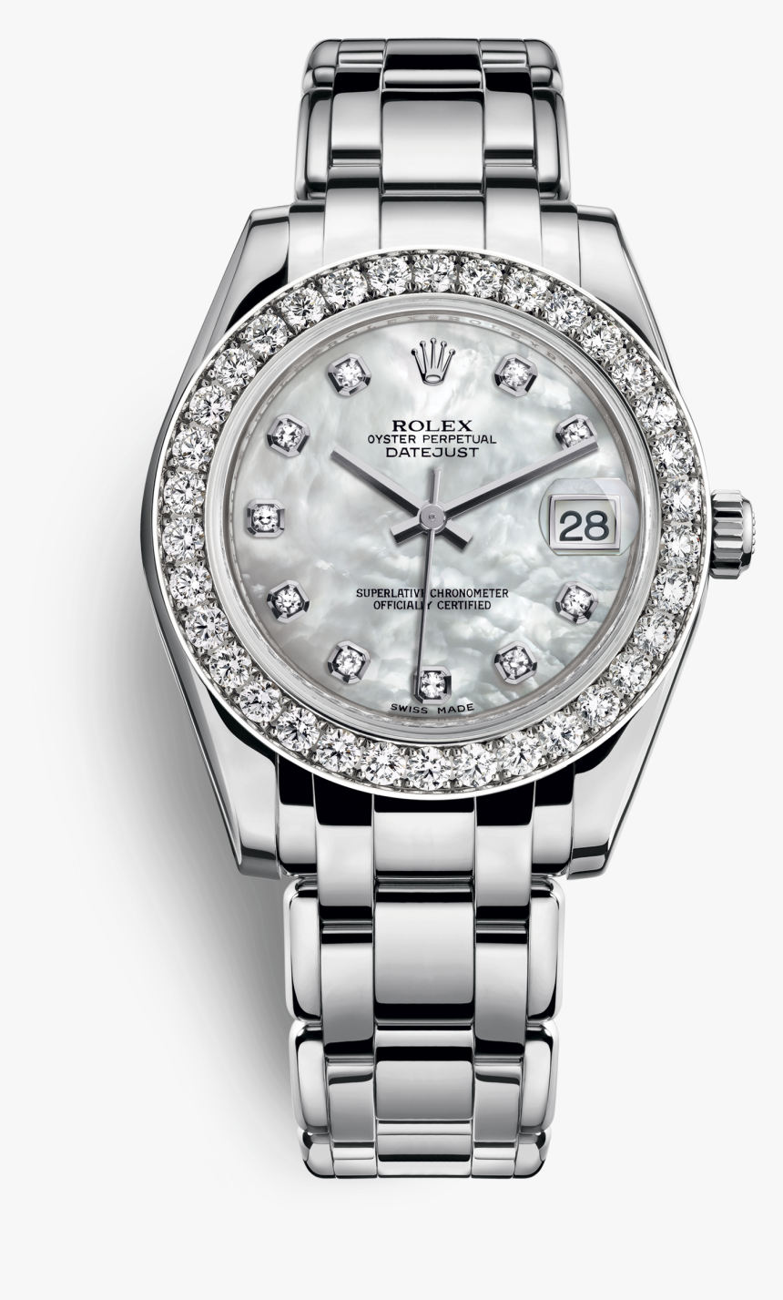 Astrua Lady-datejust Watch Rolex Gold Png Image High - Rolex Datejust 31 Mm, Transparent Png