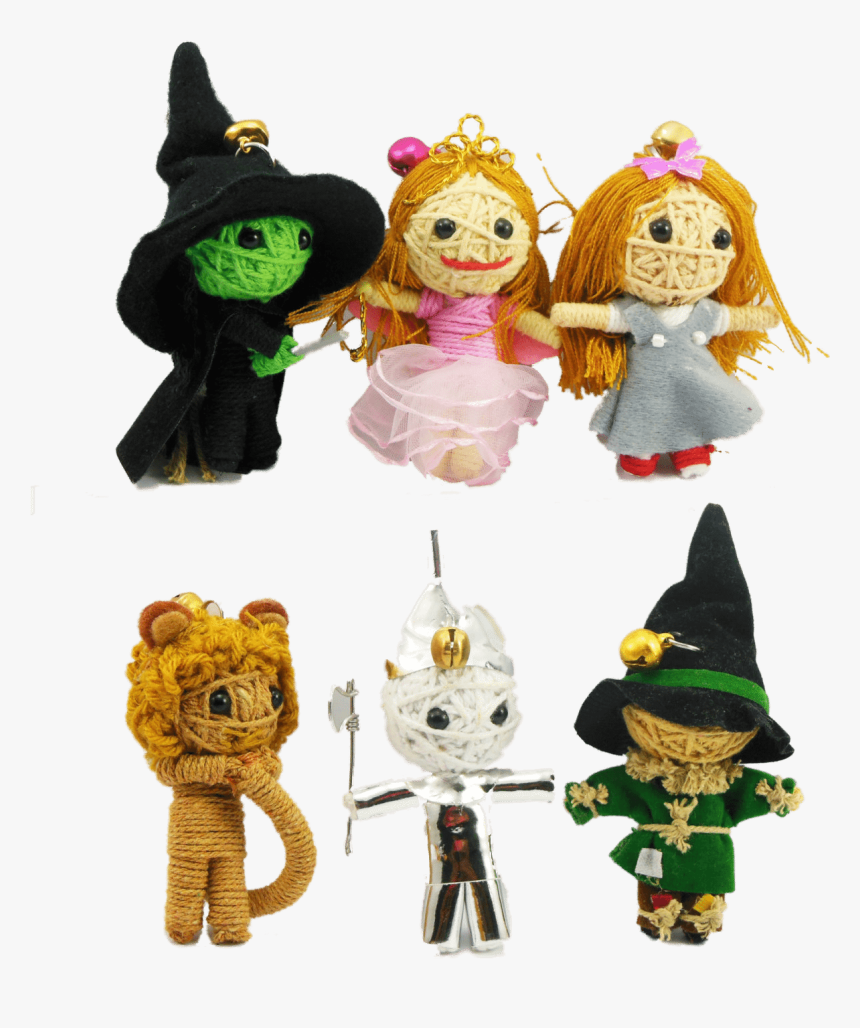 Wizard Of Oz Set Of Six - Wizard Of Oz Scarecrow Voodoo Doll, HD Png Download