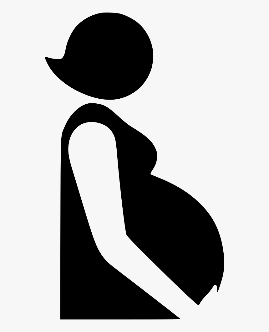 Pregnant Woman Solid Comments - Childbirth Clipart, HD Png Download