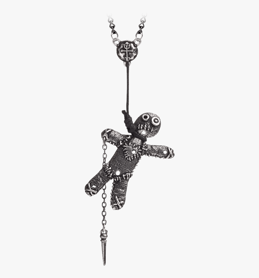 Voodoo Doll Necklace - Voodoo Doll Pendant, HD Png Download