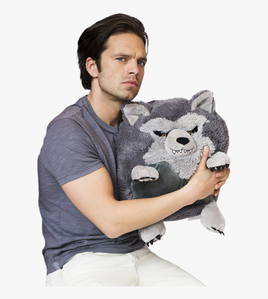 #sebastianstan #sebastian #stan - Sebastian Stan With Wolf, HD Png Download