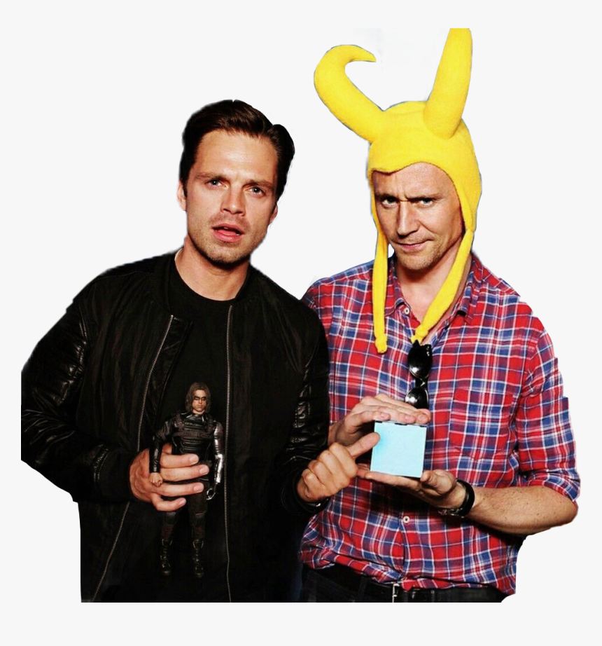 Sebastian Stan Tom Hiddleston , Png Download - Sebastian Stan Tom Hiddleston, Transparent Png