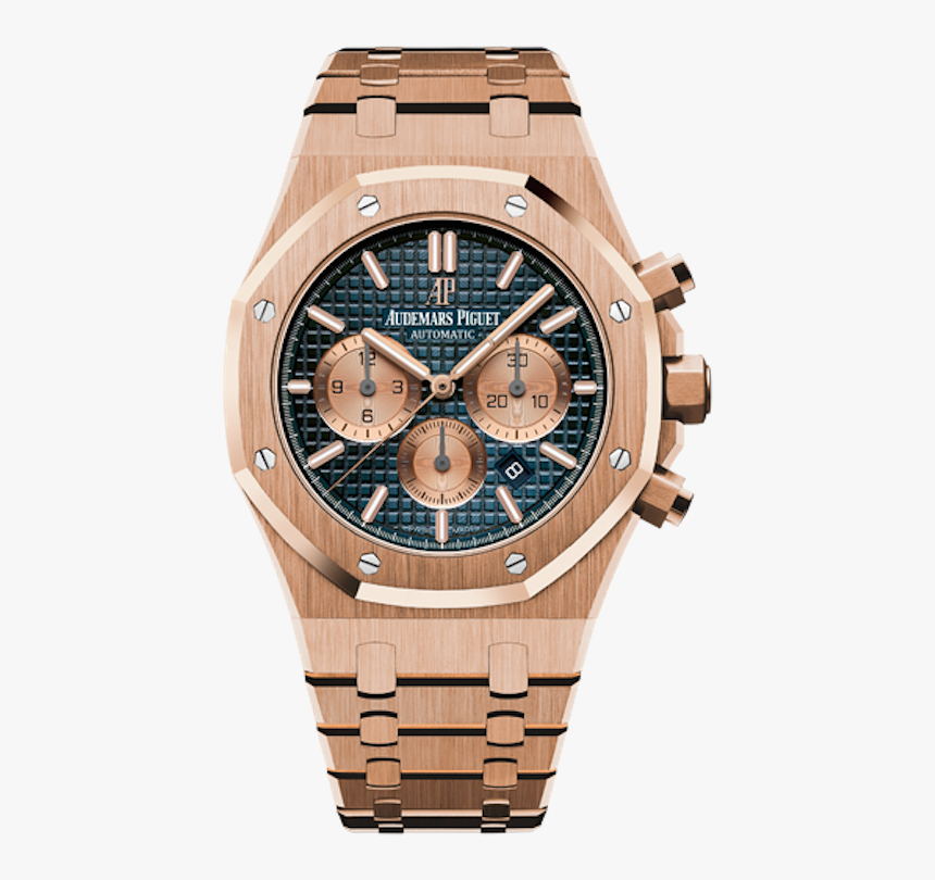 Pink Is For Men Great Rose Gold Watches For Valentine - Audemars Piguet Automatic Gold, HD Png Download