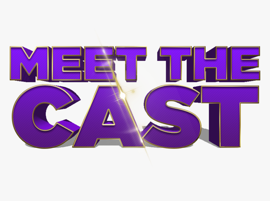 Meet The Cast - Graphic Design, HD Png Download
