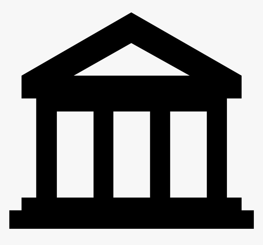 Bank Clipart Bank Statement - Noun Project Bank Icon, HD Png Download