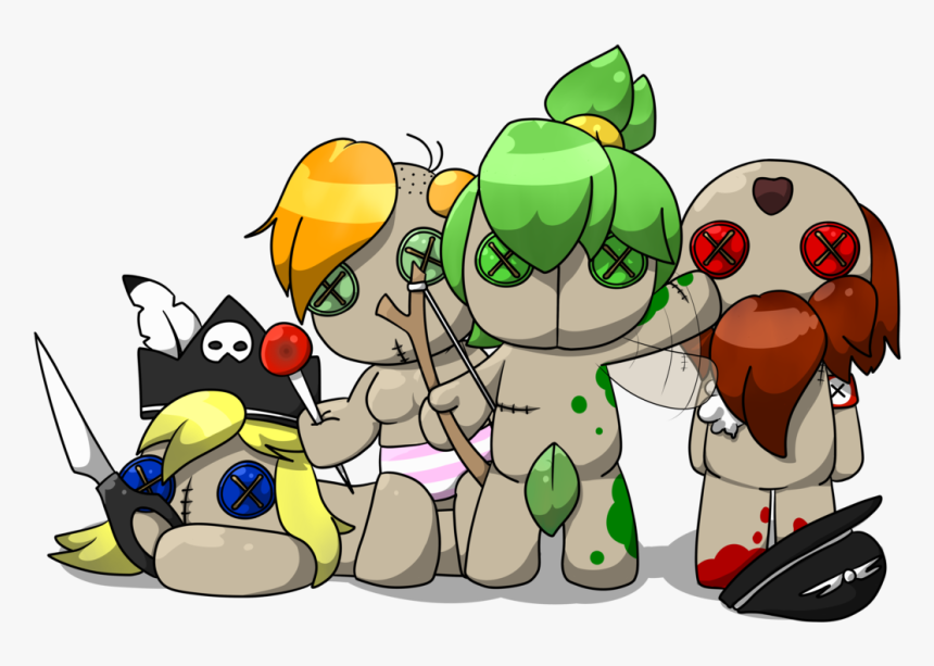 Voodoo Dolls By Lost Pyromaniac-da4ns8x - Epic Battle Fantasy Naked, HD Png Download