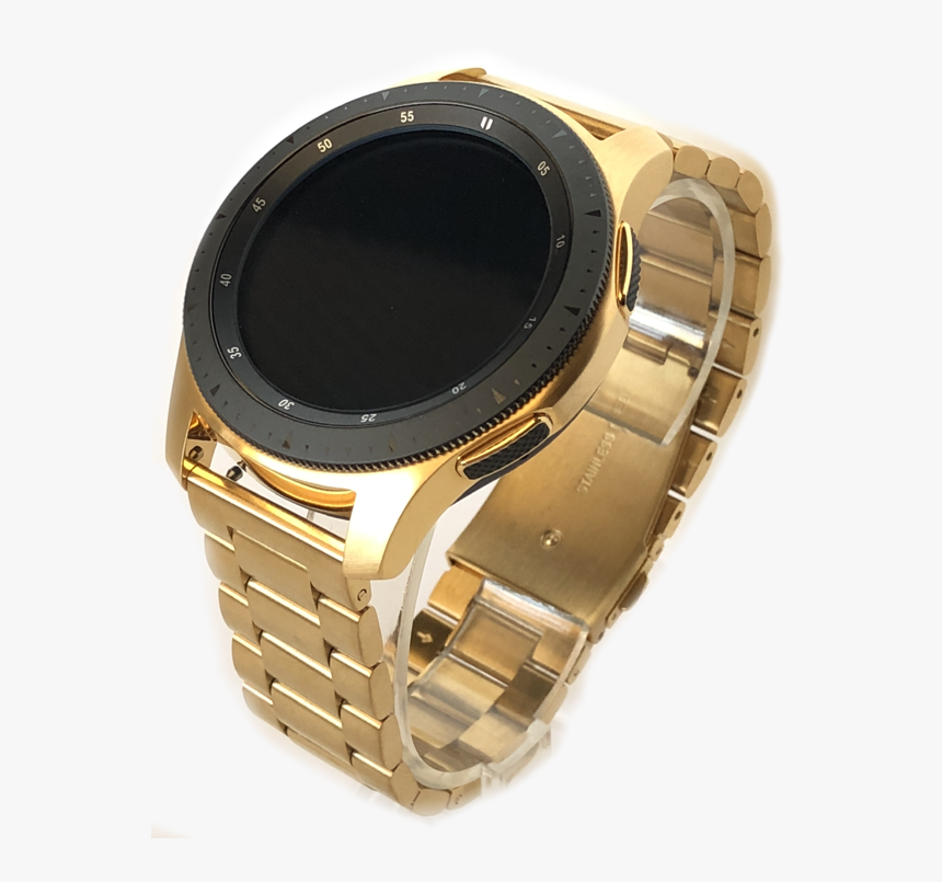 Gold Galaxy Watch 46mm, HD Png Download