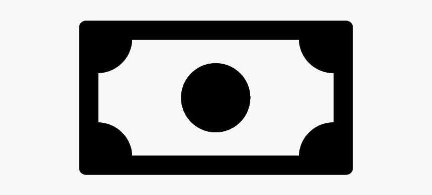 Free For Commercial Use, High Resolution - Dollar Bill Icon Png, Transparent Png