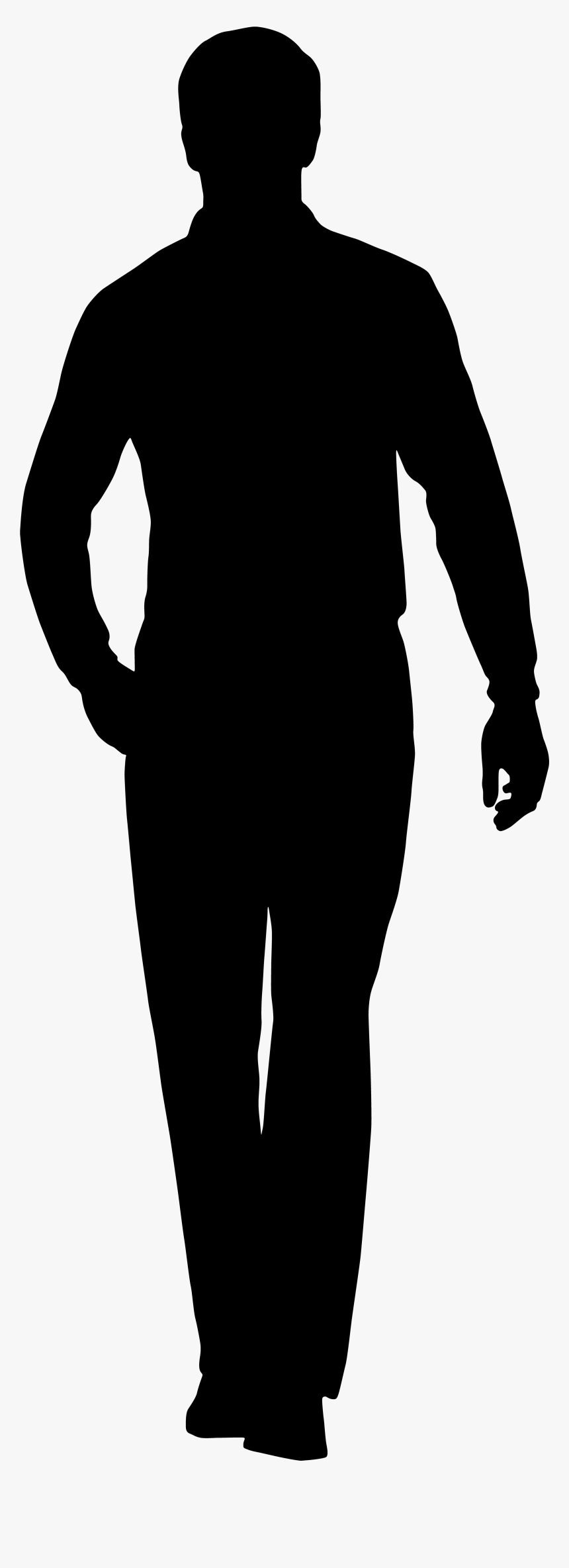 Silhouette Png At Getdrawings - Male Model Silhouette Png, Transparent Png