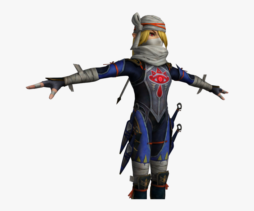 Sheik Hyrule Warriors Model, HD Png Download