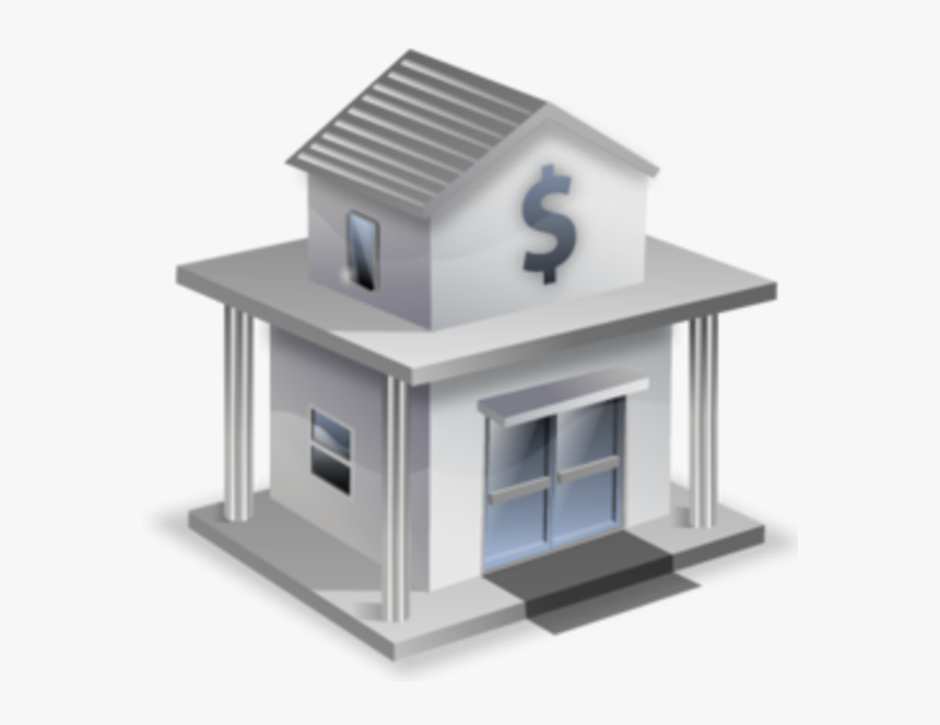 Bank Icon 3d Png, Transparent Png
